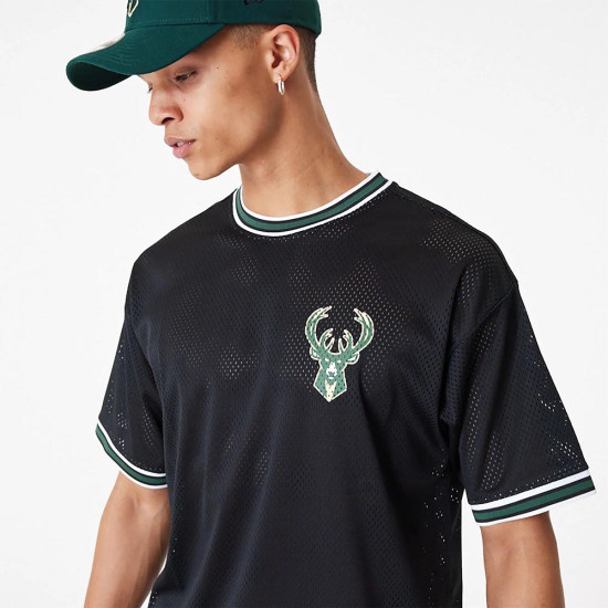 New Era Ανδρική κοντομάνικη μπλούζα Milwaukee Bucks Men's T-Shirt
